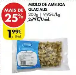 Pingo Doce miolo de ameijoa glacialis promoção