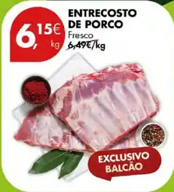 Pingo Doce Entrecosto de porco promoção