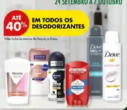 Pingo Doce em todos os desodorizantes promoção