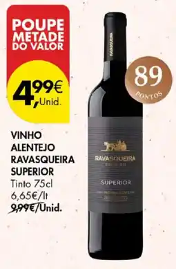 Pingo Doce vinho alentejo ravasqueira superior promoção