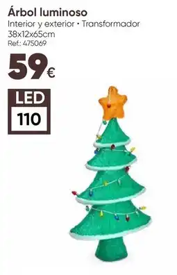 Hôma Árbol luminoso promoção