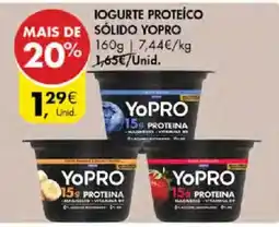 Pingo Doce Iogurte proteico solidoyopro promoção