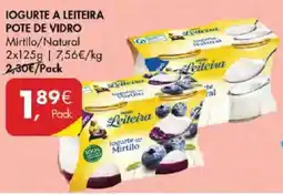 Pingo Doce Iogurte a leiteira mirtilo promoção