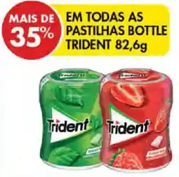Pingo Doce trident pastilhas bottle promoção