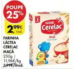 Pingo Doce Farinha láctea cerelac maçã promoção