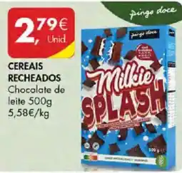 Pingo Doce Milkie Splash Chocolate de leite promoção