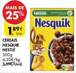 Pingo Doce Cereais Nesquik Nestlé promoção