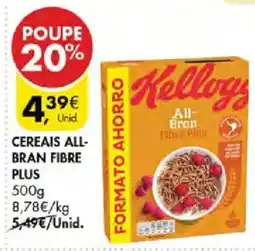 Pingo Doce Kellogg's All-Bran Fibre Plus promoção