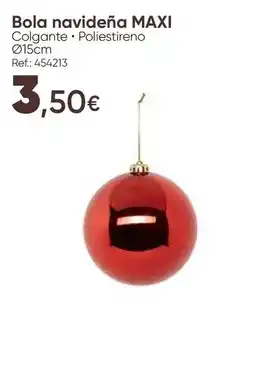 Hôma Bola navideña MAXI promoção