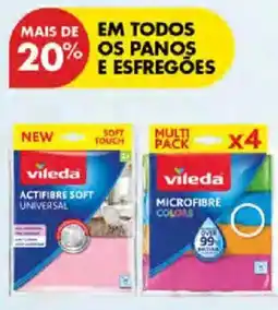 Pingo Doce Vileda activfibre soft universal promoção