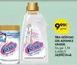 Pingo Doce Vanish Oxi Advance promoção