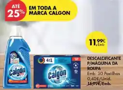 Pingo Doce Calgon Descalcificante p/máquina da roupa promoção