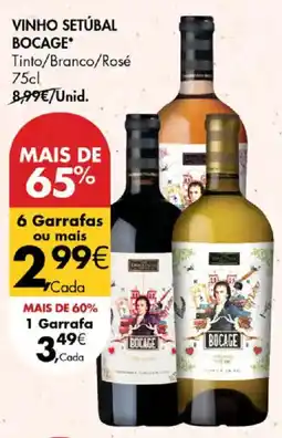 Pingo Doce vinho setúbal bocage promoção