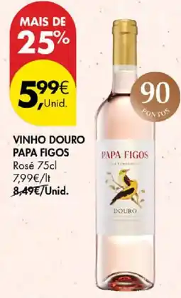Pingo Doce vinho douro papa figos rosé promoção