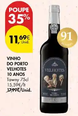 Pingo Doce Vinho do porto velhotes 10 anos promoção