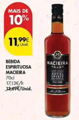 Pingo Doce Bebida espirituosa macieira promoção