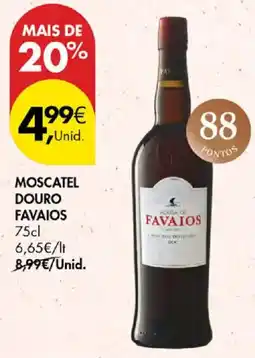 Pingo Doce MoscateL Douro Favaios promoção