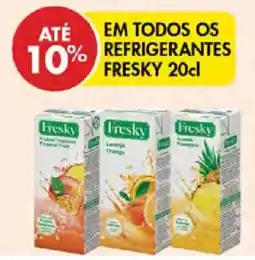 Pingo Doce Em todos os refrigerantes fresky promoção
