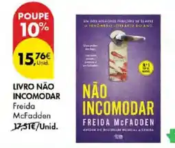 Pingo Doce livro não incomodar freida mcfadden promoção