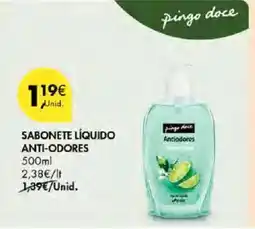 Pingo Doce pingo doce sabonete líquido anti-odores promoção