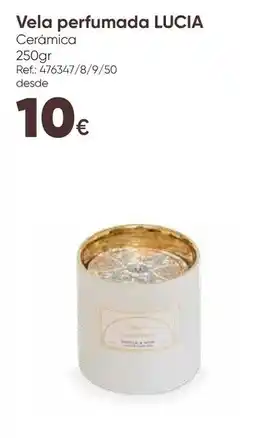 Hôma Vela perfumada lucia promoção