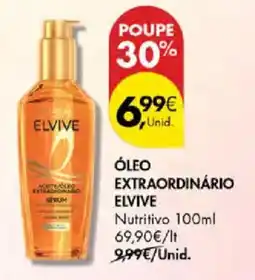 Pingo Doce óleo extraordinário elvive promoção