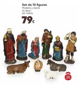 Hôma Set de 10 figuras promoção