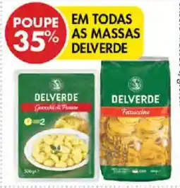 Pingo Doce Delverde massas promoção