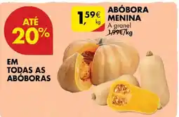 Pingo Doce Abóbora menina promoção