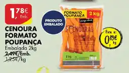 Pingo Doce Cenoura formato poupança promoção