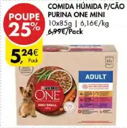 Pingo Doce purina one mini promoção