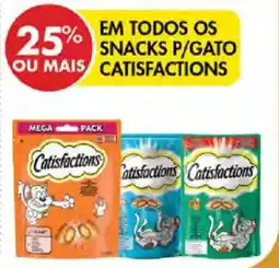 Pingo Doce Em todos os snacks P/gato catisfactions promoção