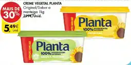 Pingo Doce Creme vegetal planta promoção