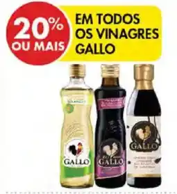 Pingo Doce Em todos os vinagres gallo promoção