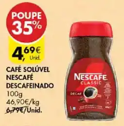 Pingo Doce Café solúvel nescafé descafeinado promoção