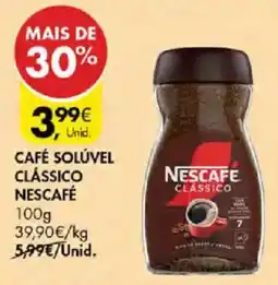 Pingo Doce Café solúvel clássico nescafé promoção