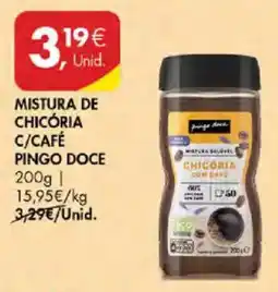 Pingo Doce Mistura de chicória c/ café pingo doce promoção