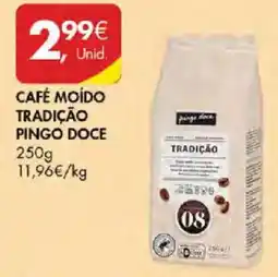 Pingo Doce Café moído tradição pingo doce promoção
