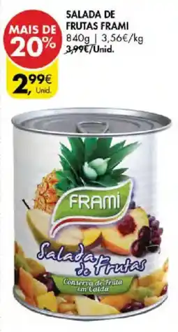 Pingo Doce salada de frutas frami promoção