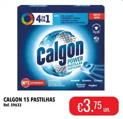 Central Cash Calgon 15 pastilhas promoção
