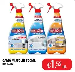 Central Cash Gama mistolin 750ml promoção