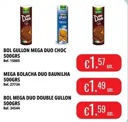 Central Cash Bol gullon mega duo choc promoção