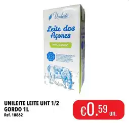 Central Cash Unileite leite uht 1/2 gordo promoção