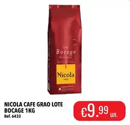 Central Cash Nicola cafe grao lote bocage promoção