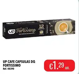 Central Cash Up cafe capsulas dq fortissimo promoção
