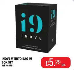 Central Cash Inove v tinto bag in promoção