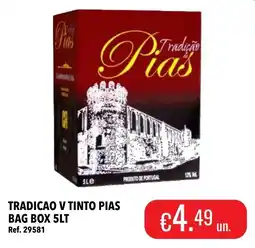 Central Cash Tradicao v tinto pias promoção