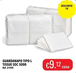 Central Cash Guardanapo tipo l tissue soc 5000 promoção