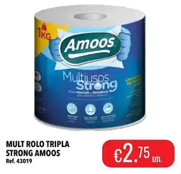 Central Cash Multirolo tripla strong amoos promoção