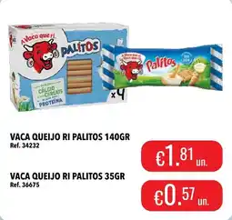 Central Cash Vaca queijo ri palitos promoção